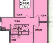 3-комнатная квартира площадью 80 кв.м, Чечерский пр., 126 | цена 8 967 876 руб. | www.metrprice.ru