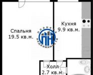 1-комнатная квартира площадью 39 кв.м, Шама ул., 10 | цена 3 990 000 руб. | www.metrprice.ru