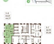 3-комнатная квартира площадью 66 кв.м, Донецкая ул., 30С1 | цена 8 451 477 руб. | www.metrprice.ru
