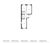 2-комнатная квартира площадью 65.5 кв.м, Боровское ш, 2к3 | цена 13 289 950 руб. | www.metrprice.ru