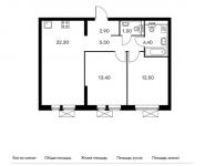 2-комнатная квартира площадью 62.5 кв.м, | цена 7 700 000 руб. | www.metrprice.ru