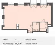 3-комнатная квартира площадью 108 кв.м, Люсиновский 3-й пер., 1 | цена 38 565 745 руб. | www.metrprice.ru