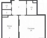 2-комнатная квартира площадью 65 кв.м, Ломоносовский просп., 25К3 | цена 37 000 000 руб. | www.metrprice.ru