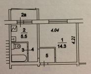1-комнатная квартира площадью 30 кв.м, Чечерский пр., 24 | цена 4 900 000 руб. | www.metrprice.ru