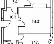 2-комнатная квартира площадью 65 кв.м, Золоторожский Вал, 11, стр. 9, корп.3 | цена 13 706 695 руб. | www.metrprice.ru