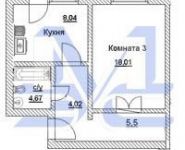 1-комнатная квартира площадью 45 кв.м, Вокзальная ул. | цена 2 041 000 руб. | www.metrprice.ru