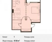 1-комнатная квартира площадью 49 кв.м, Новодмитровская ул., 5А | цена 7 601 200 руб. | www.metrprice.ru