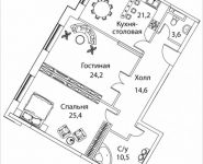 2-комнатная квартира площадью 102 кв.м, Погодинская улица, 2/3 стр 1,2,3,4, корп.1 | цена 62 326 275 руб. | www.metrprice.ru