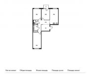 3-комнатная квартира площадью 92.5 кв.м, Красноказарменная ул, 14Ак4 | цена 20 507 250 руб. | www.metrprice.ru