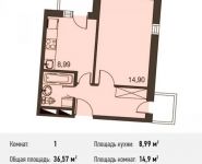 1-комнатная квартира площадью 0 кв.м, Вельяминовская ул. | цена 2 157 630 руб. | www.metrprice.ru