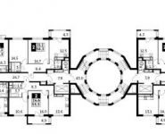 1-комнатная квартира площадью 28.3 кв.м,  | цена 3 022 440 руб. | www.metrprice.ru