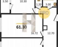 2-комнатная квартира площадью 61.3 кв.м в ЖК "Зиларт", Автозаводская ул., 23 | цена 10 504 000 руб. | www.metrprice.ru