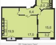 2-комнатная квартира площадью 67 кв.м, Ивановская, 8Д | цена 5 435 100 руб. | www.metrprice.ru