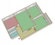 3-комнатная квартира площадью 55.4 кв.м, Напольный пр., 16 | цена 8 950 000 руб. | www.metrprice.ru