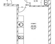 3-комнатная квартира площадью 99.1 кв.м, Просторная ул, 7к2 | цена 19 017 290 руб. | www.metrprice.ru