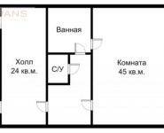2-комнатная квартира площадью 85 кв.м,  | цена 52 200 000 руб. | www.metrprice.ru