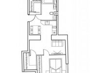 2-комнатная квартира площадью 42.8 кв.м в Лофт-проект "Kleinhouse", Нижняя Красносельская улица, 35 | цена 9 655 161 руб. | www.metrprice.ru