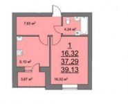 1-комнатная квартира площадью 39.1 кв.м, Колхозная ул. | цена 3 189 000 руб. | www.metrprice.ru