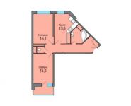 2-комнатная квартира площадью 68.2 кв.м, Северная ул., 5 | цена 6 639 570 руб. | www.metrprice.ru