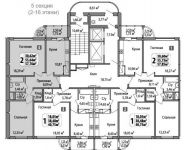 2-комнатная квартира площадью 57 кв.м, Чечерский пр., 126К1 | цена 6 900 000 руб. | www.metrprice.ru