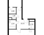 2-комнатная квартира площадью 63 кв.м, проспект 40 лет Октября, 36 | цена 10 773 000 руб. | www.metrprice.ru