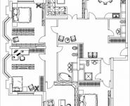 5-комнатная квартира площадью 208 кв.м, Авиационная, 77к2, корп.2 | цена 88 188 628 руб. | www.metrprice.ru