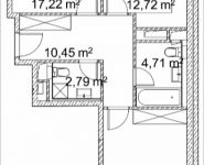 2-комнатная квартира площадью 69.39 кв.м, Лазоревый пр., 3 | цена 14 692 985 руб. | www.metrprice.ru