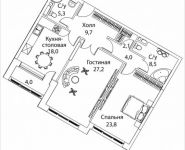 2-комнатная квартира площадью 104 кв.м, Погодинская улица, 2/3 стр 1,2,3,4, корп.1 | цена 69 655 500 руб. | www.metrprice.ru