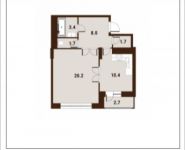 1-комнатная квартира площадью 46.9 кв.м, Вавилова, 29 | цена 12 390 042 руб. | www.metrprice.ru