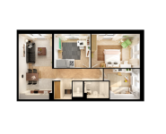 3-комнатная квартира площадью 78.8 кв.м, Георгиевский пр-кт, 33к1 | цена 10 638 000 руб. | www.metrprice.ru