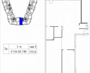 3-комнатная квартира площадью 132 кв.м, Шелепихинская набережная, влд 34, корп.2 | цена 31 584 000 руб. | www.metrprice.ru