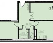 2-комнатная квартира площадью 70.8 кв.м, Центральная ул., 14 | цена 6 013 000 руб. | www.metrprice.ru