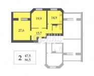 2-комнатная квартира площадью 91.5 кв.м,  | цена 12 500 000 руб. | www.metrprice.ru