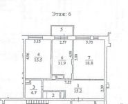 2-комнатная квартира площадью 69 кв.м, ул Колпакова, д. 34Б | цена 6 650 000 руб. | www.metrprice.ru