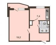 1-комнатная квартира площадью 38 кв.м, Липчанского ул, д. 1 | цена 3 640 000 руб. | www.metrprice.ru