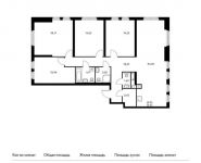 4-комнатная квартира площадью 121.23 кв.м, Измайловский проезд, 5Ак1 | цена 28 537 542 руб. | www.metrprice.ru