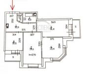 3-комнатная квартира площадью 76.6 кв.м, Носовихинское ш., 22 | цена 12 700 000 руб. | www.metrprice.ru