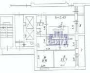 3-комнатная квартира площадью 68.2 кв.м, Томилинская ул., 13 | цена 3 100 000 руб. | www.metrprice.ru