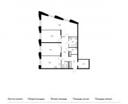 3-комнатная квартира площадью 132.4 кв.м, Пресненский Вал ул, 21 | цена 31 961 360 руб. | www.metrprice.ru