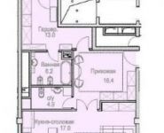 3-комнатная квартира площадью 125 кв.м в Апартаменты "У Патриарших", Малый Козихинский переулок, 11 | цена 175 560 000 руб. | www.metrprice.ru