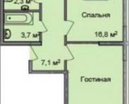 2-комнатная квартира площадью 62 кв.м, Чечерский пр., 126 | цена 7 102 861 руб. | www.metrprice.ru