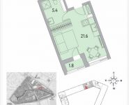 1-комнатная квартира площадью 28 кв.м, Золоторожский Вал, 11, стр. 9, корп.2 | цена 7 826 000 руб. | www.metrprice.ru