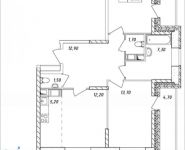 3-комнатная квартира площадью 73 кв.м, Дружбы, 49 | цена 5 584 500 руб. | www.metrprice.ru