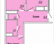 2-комнатная квартира площадью 66.4 кв.м, Ак. Каргина, 23, корп.2 | цена 5 644 000 руб. | www.metrprice.ru