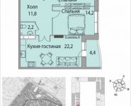 2-комнатная квартира площадью 72 кв.м, Золоторожский Вал, 11, стр. 9, корп.7 | цена 14 523 800 руб. | www.metrprice.ru