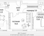 2-комнатная квартира площадью 63 кв.м, Золоторожский Вал, 11, стр. 9, корп.2 | цена 13 904 000 руб. | www.metrprice.ru