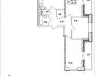 3-комнатная квартира площадью 76.4 кв.м, Горная, 7 | цена 5 279 240 руб. | www.metrprice.ru