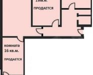 3-комнатная квартира площадью 61 кв.м, Рязанский просп., 73 | цена 1 990 000 руб. | www.metrprice.ru