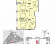 3-комнатная квартира площадью 97 кв.м, Золоторожский Вал, 11, стр. 9, корп.9 | цена 17 925 146 руб. | www.metrprice.ru