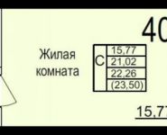 1-комнатная квартира площадью 23.5 кв.м, Осташковское ш. | цена 1 463 000 руб. | www.metrprice.ru